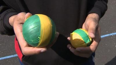 BBC Sport's Joe Wilson finds out what why young cricketers are playing Tape-ball, a street version of Cricket imported from south Asia.