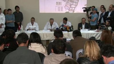 Turkish mine company news conference