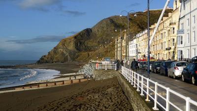 Aberystwyth seafront (Pic: John Lucas)