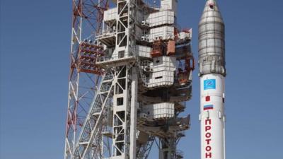 Russian Proton M rocket