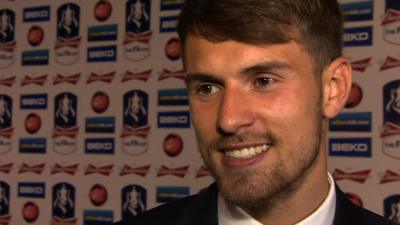 Scoring FA Cup winner was mind-blowing - Aaron Ramsey