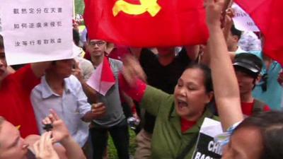 Anti-Chinese demonstration