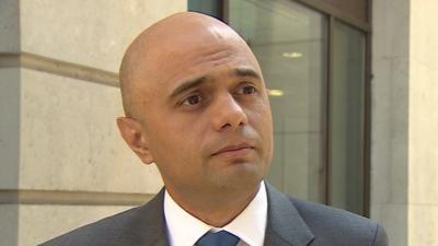 Culture Minister Sajid Javid