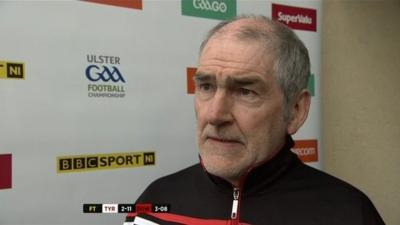 Tyrone manager Mickey Harte