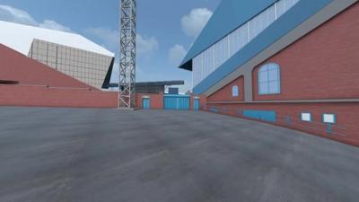 3D graphic animation of Hillsborough