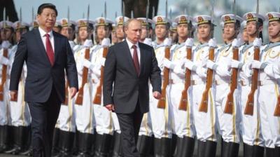 President Putin with President Xi Jinping