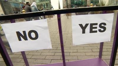 Daily Politics mood box in Birmingham