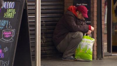 Andy West's second report about living homeless on Belfast's streets