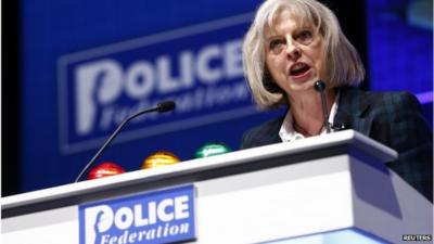 Theresa May at Police Federation conference