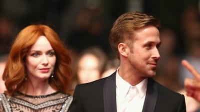 Christina Hendricks and Ryan Gosling