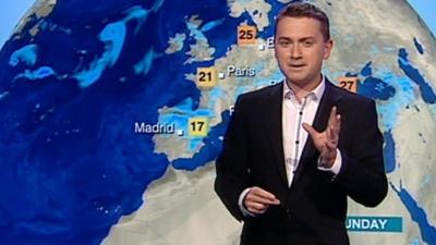 Weatherman Matt Taylor