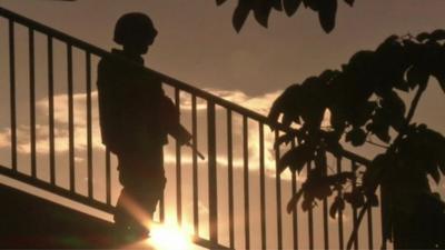 A soldier in Thailand