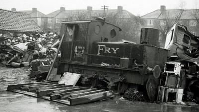 A steam engine used at Fry's Somerdale chocolate factory at Keynsham, near Bristol