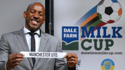 Former Manchester United and Aston Villa striker Dion Dublin