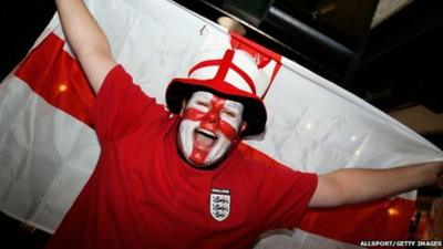 An England fan