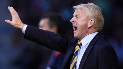 Scotland coach Gordon Strachan