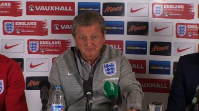 England manager Roy Hodgson