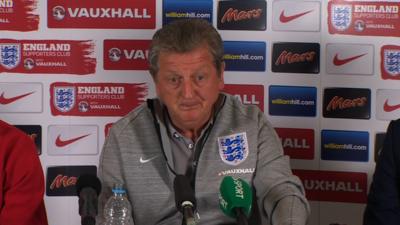 England manager Roy Hodgson