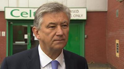 Celtic chief executive Peter Lawwell