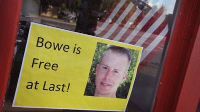 Poster announcing Bowe's release