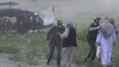 Still from Taliban released video