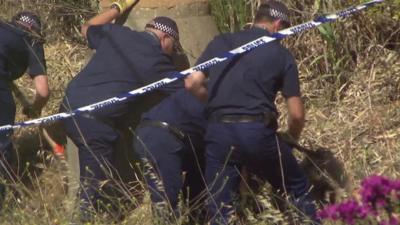 British police searching scrubland in Praia da Luz