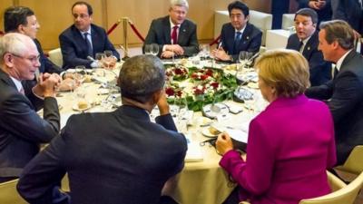 G7 leaders meeting in Brussels