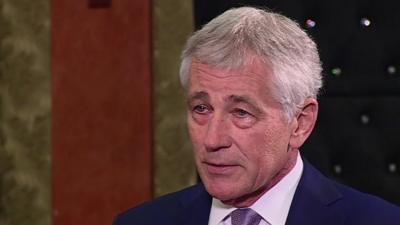 US Defence Secretary Chuck Hagel