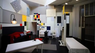 Mondrian's studio