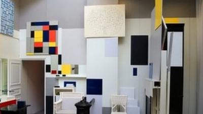 Mondrian's studio