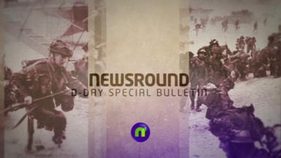 Newsround special D-Day bulletin