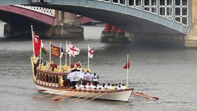 Queen's barge