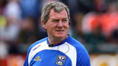 Cavan manager Terry Hyland