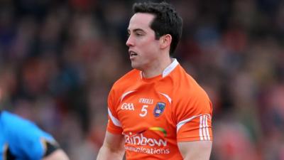 Aaron Kernan was introduced as a second-half substitute in Armagh's Ulster SFC wni over Cavan