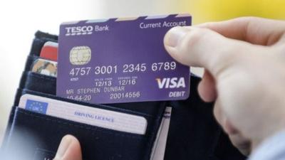 Tesco Bank card