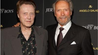 Christopher Walken and Clint Eastwood