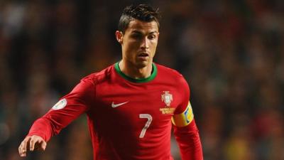 Portugal's Cristiano Ronaldo