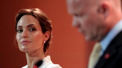 Angelina Jolie and Foreign Secretary William Hague are co-hosting the summit