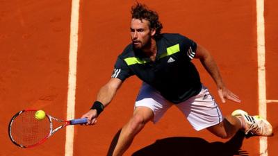 Latvia's Ernests Gulbis