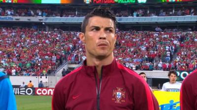 Portugal's Cristiano Ronaldo