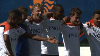 Netherlands training session