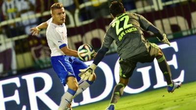 Ciro Immobile scores for Italy