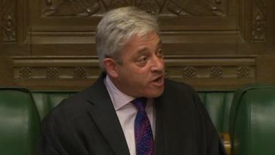 Speaker John Bercow