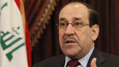 The Iraqi Prime Minister Nouri al-Maliki