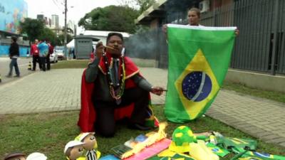 Brazil will not win the World Cup according to one witch doctor