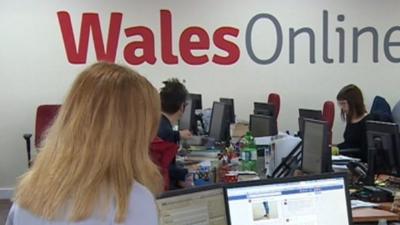 Wales Online office