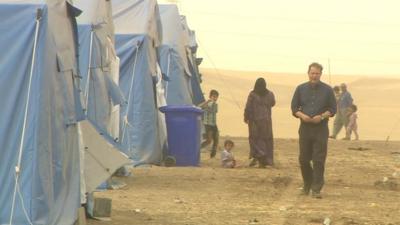 Paul Wood meets refugees who fled Mosul