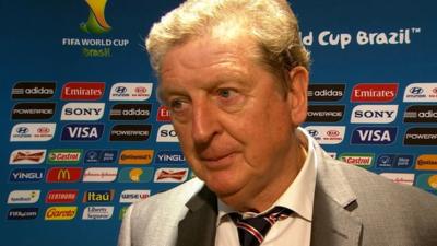 England manager Roy Hodgson on the defeat against Italy