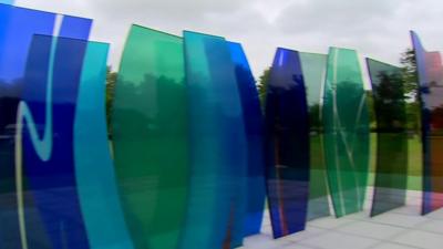 Memorial in the National Memorial Arboretum in Staffordshire.