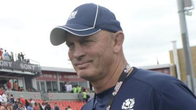 Scotland head coach Vern Cotter